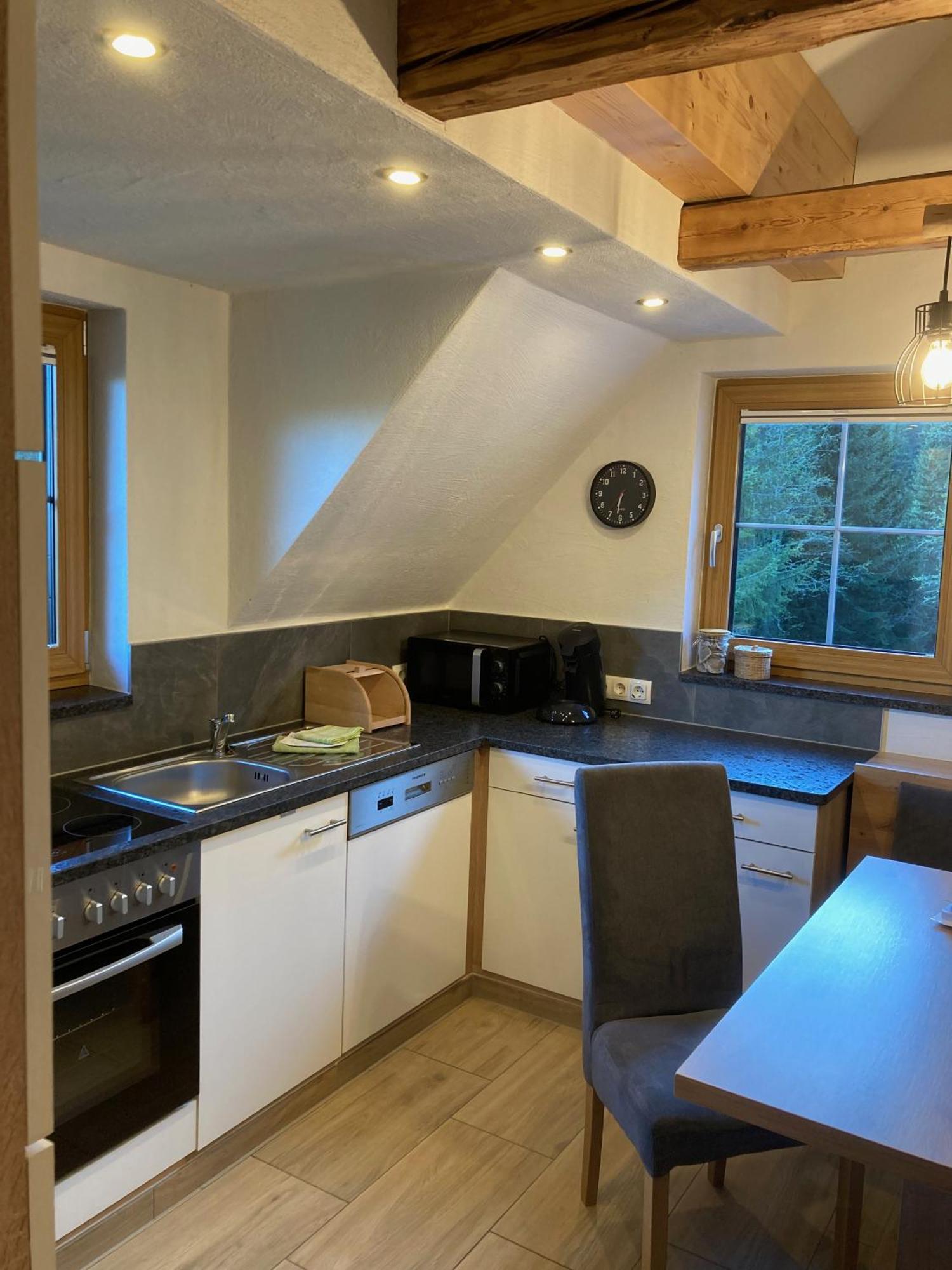 Gluecksmueh- Ferienhaus In Alleinlage Plus Bauernhoferlebnis Einach Dış mekan fotoğraf