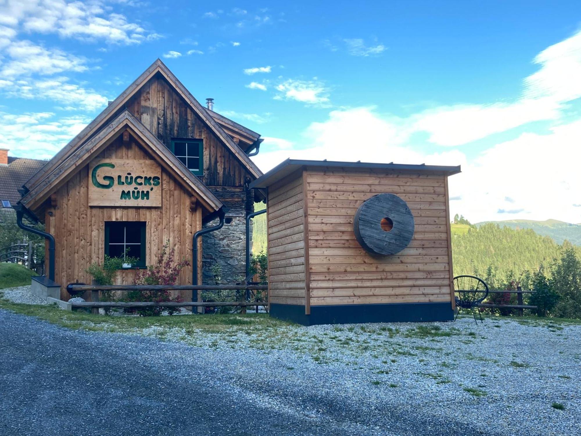 Gluecksmueh- Ferienhaus In Alleinlage Plus Bauernhoferlebnis Einach Dış mekan fotoğraf